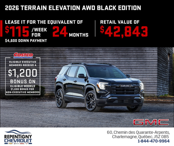 The 2026 GMC Terrain