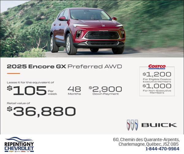 Get the 2025 Buick Encore GX