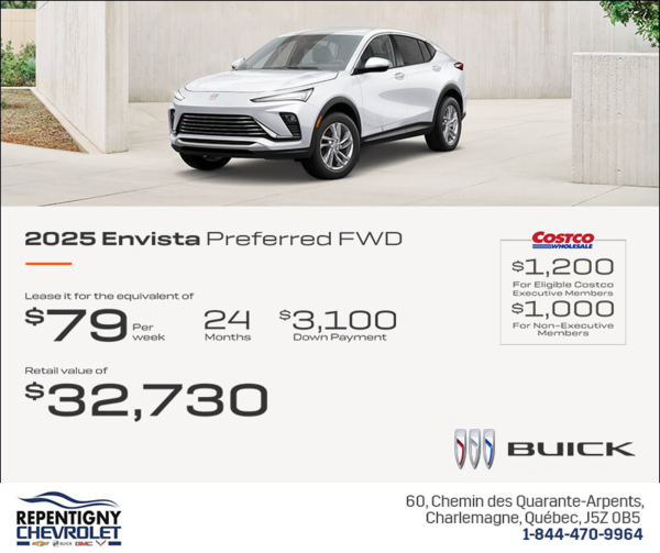 Get the 2025 Buick Envista