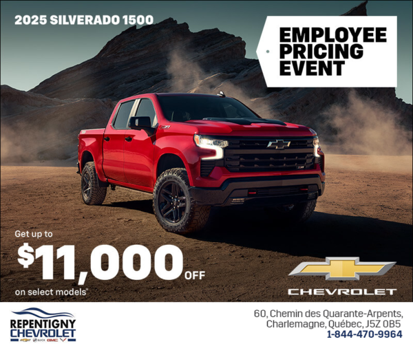 Get the 2025 Chevrolet Silverado 1500
