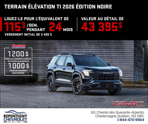 Le GMC Terrain 2026