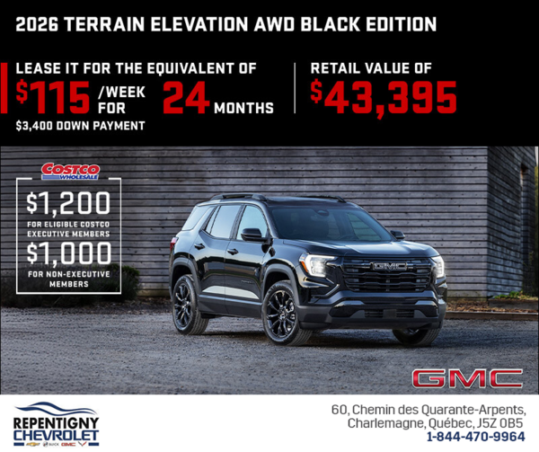The 2026 GMC Terrain