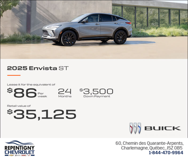 Get the 2025 Buick Envista