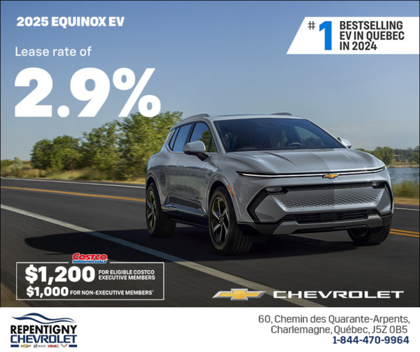 Get the 2025 Chevrolet Equinox EV