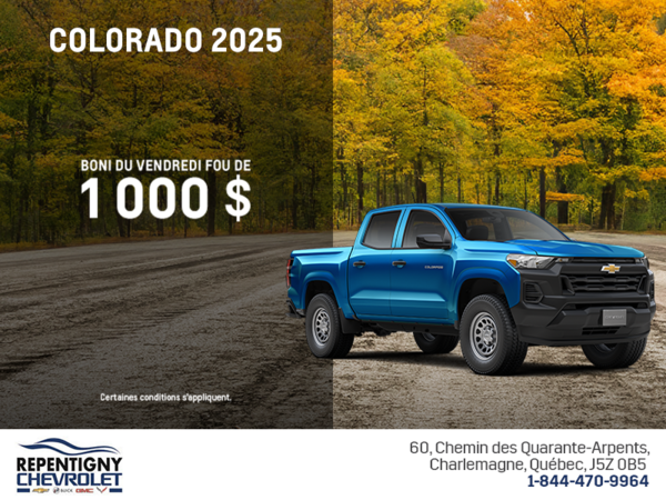 Le Chevrolet Colorado 2025