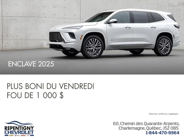Procurez-vous le Buick Enclave 2025