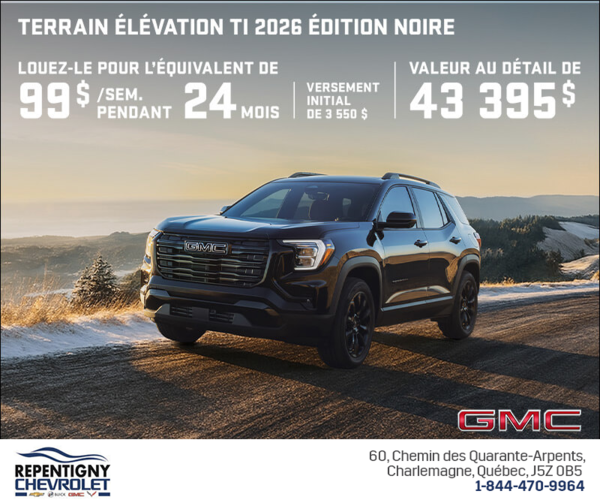 Le GMC Terrain 2026