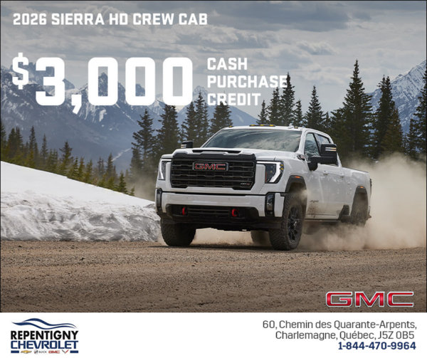 The 2026 GMC Sierra HD