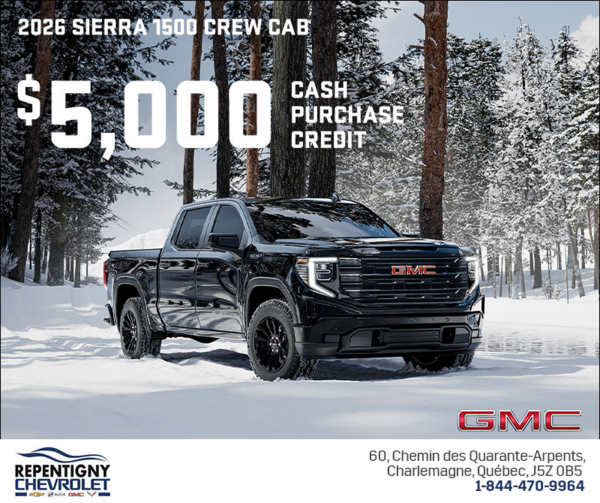 The 2026 GMC Sierra 1500