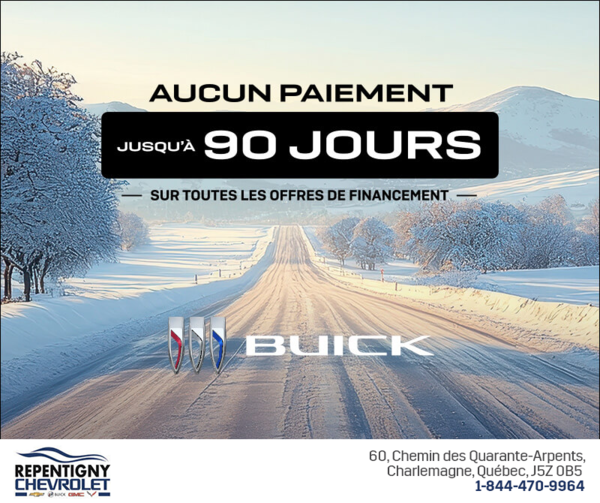 Événement Buick 90 jours