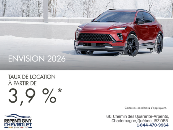 Procurez-vous la Buick Envision 2026