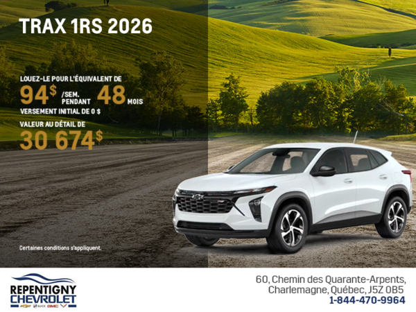 Le Chevrolet Trax 2026