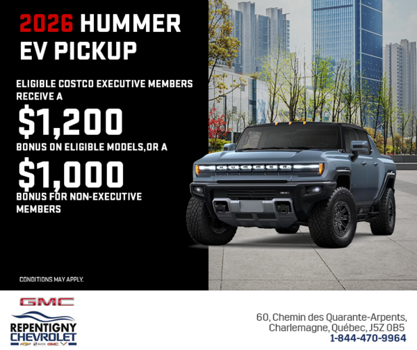 The 2026 GMC Hummer EV Pickup
