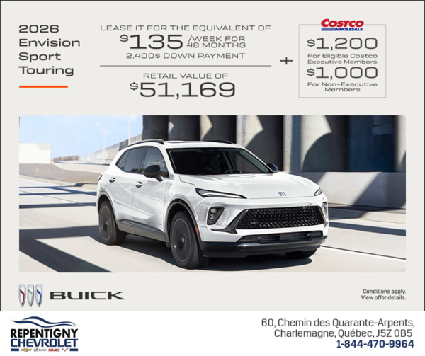 Get the 2026 Buick Envision