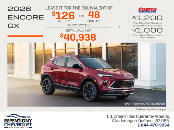 Get the 2026 Buick Encore GX