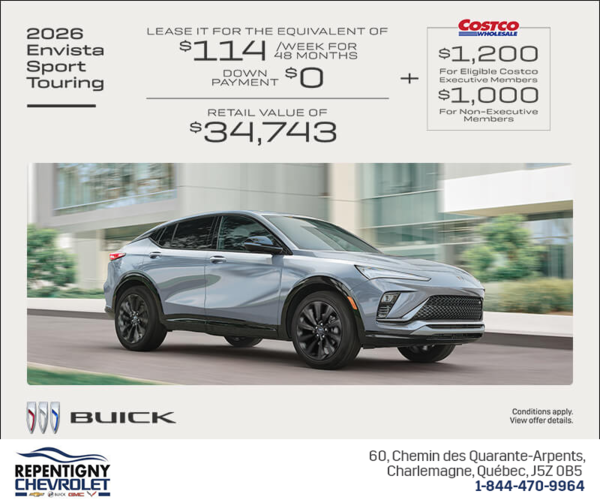 Get the 2026 Buick Envista