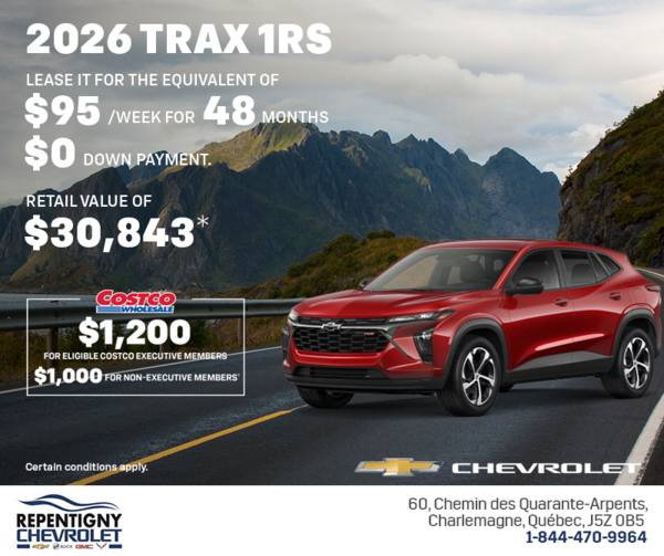 Get the 2026 Chevrolet Trax