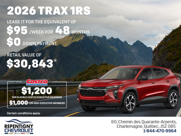 Get the 2026 Chevrolet Trax