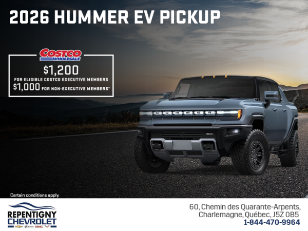 The 2026 GMC Hummer EV Pickup