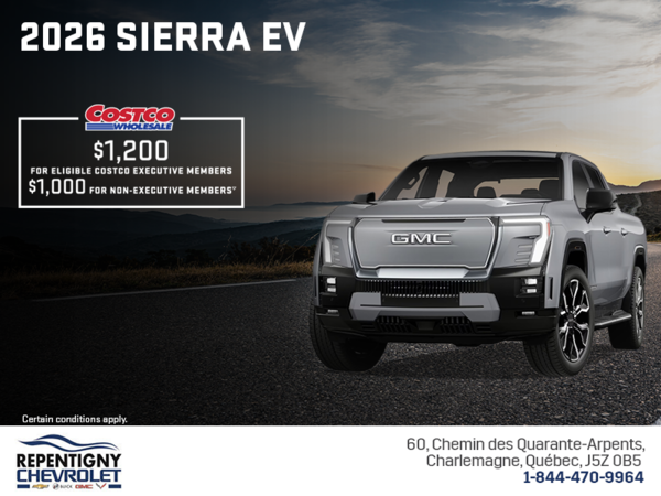The 2026 GMC Sierra EV