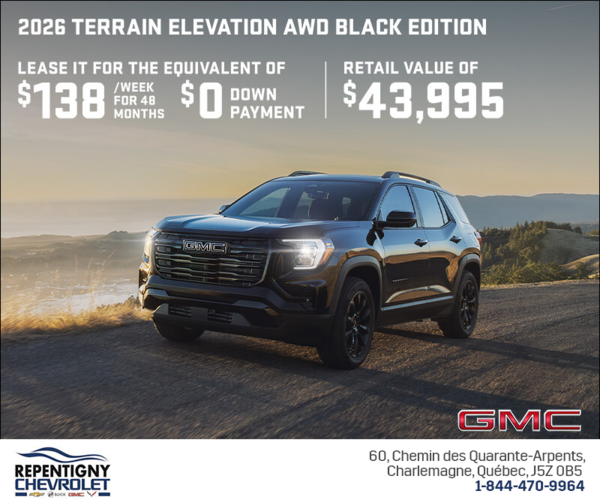 The 2026 GMC Terrain