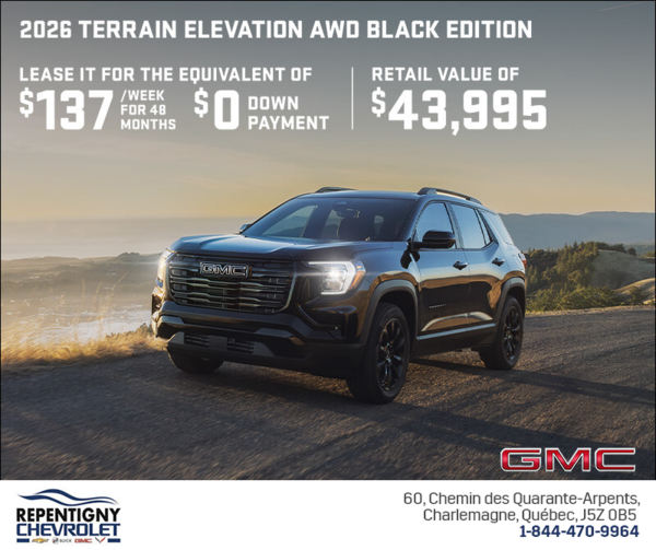 The 2026 GMC Terrain