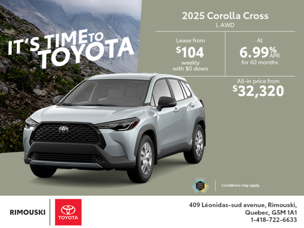 2025 Toyota Corolla Cross