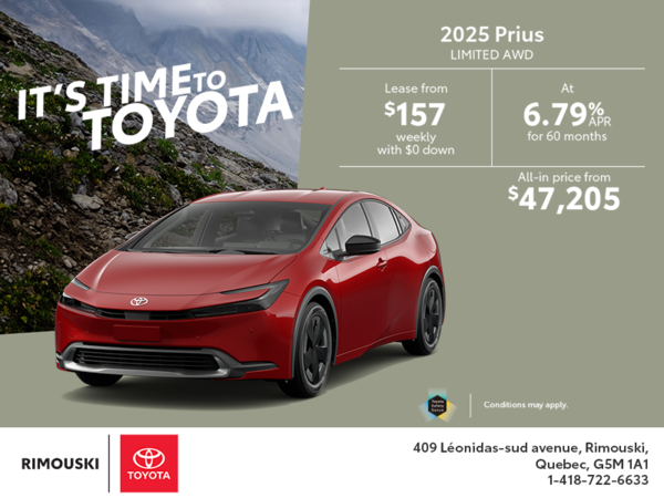2025 Toyota Prius