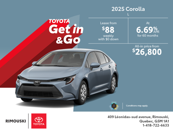 2025 Toyota Corolla
