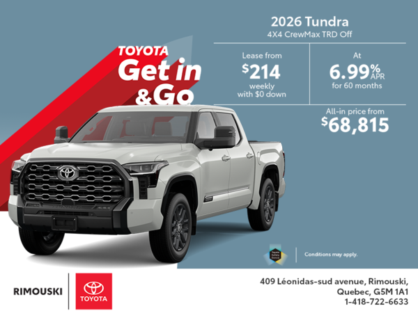 2026 Toyota Tundra