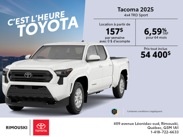 Toyota Tacoma 2025