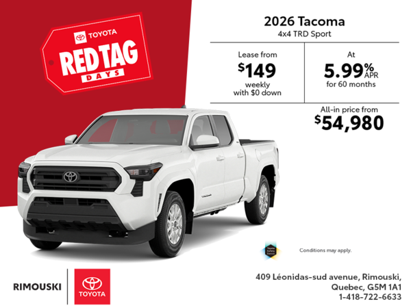 2026 Toyota Tacoma