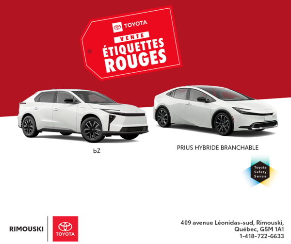 Vente Étiquettes Rouges