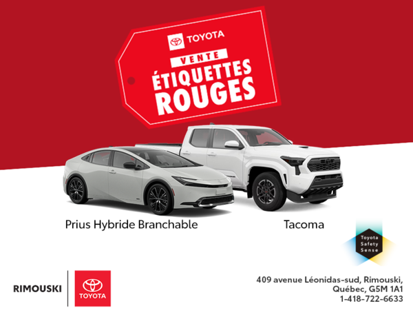 Vente Étiquettes Rouges