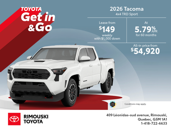 2026 Toyota Tacoma