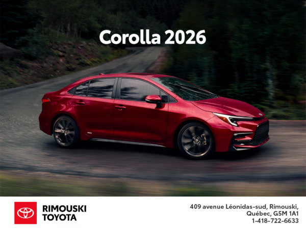 Toyota Corolla 2026
