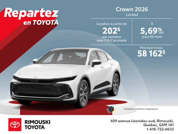 Toyota Crown 2026