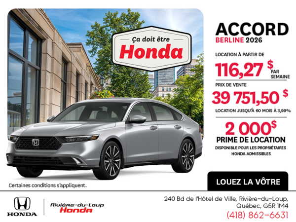 Honda Accord 2026