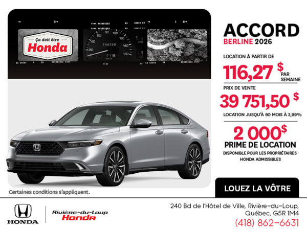 Honda Accord 2026
