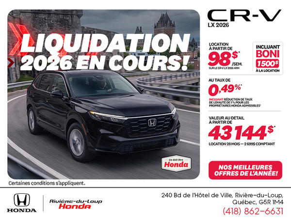 Honda CR-V 2026