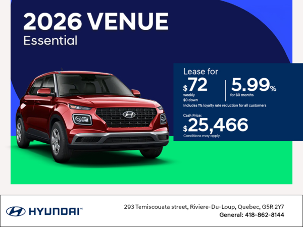 2026 Hyundai Venue