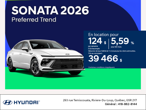 Hyundai Sonata 2026
