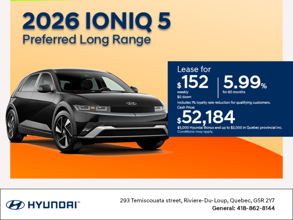 2026 Hyundai IONIQ 5