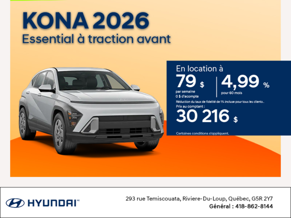 Hyundai Kona 2026