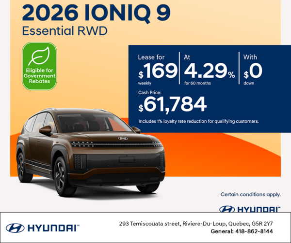 2026 Hyundai IONIQ 9