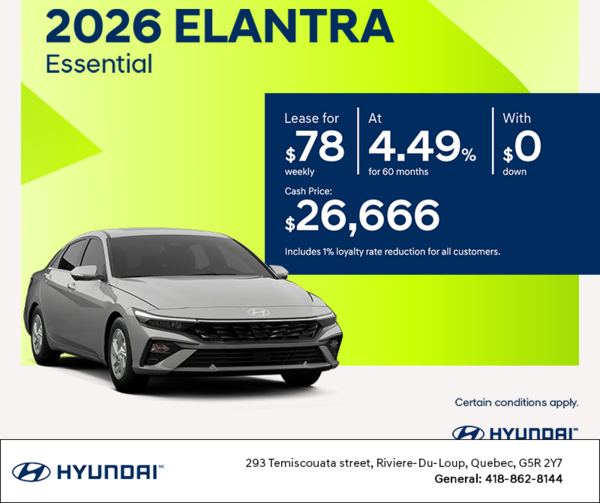 2026 Hyundai Elantra