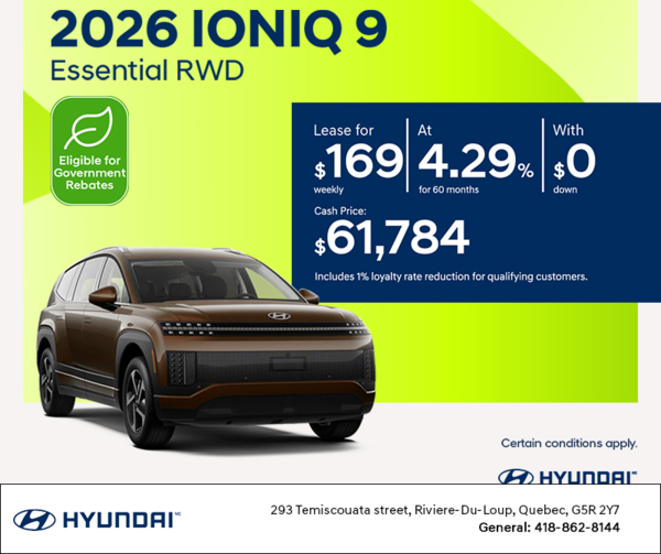 2026 Hyundai IONIQ 9