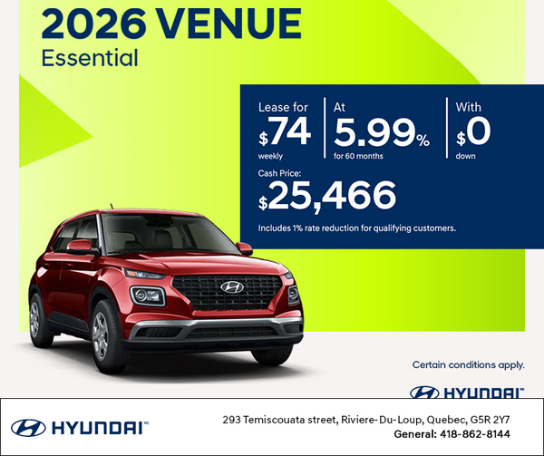 2026 Hyundai Venue