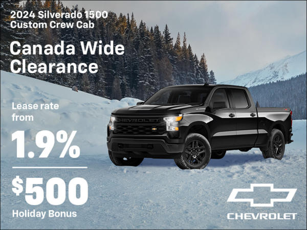 Get the 2024 Chevrolet Silverado 1500