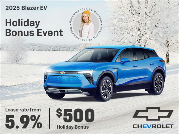 Get the 2025 Chevrolet Blazer EV